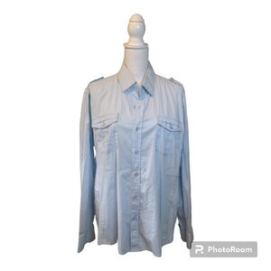 BUCKLE 7 Diamonds Long Sleeve Button Down